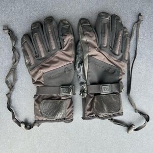 Burton Black and Gray Men's Gloves